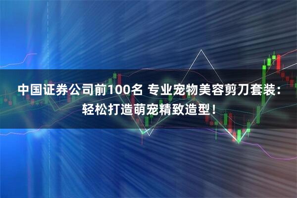 中国证券公司前100名 专业宠物美容剪刀套装：轻松打造萌宠精致造型！